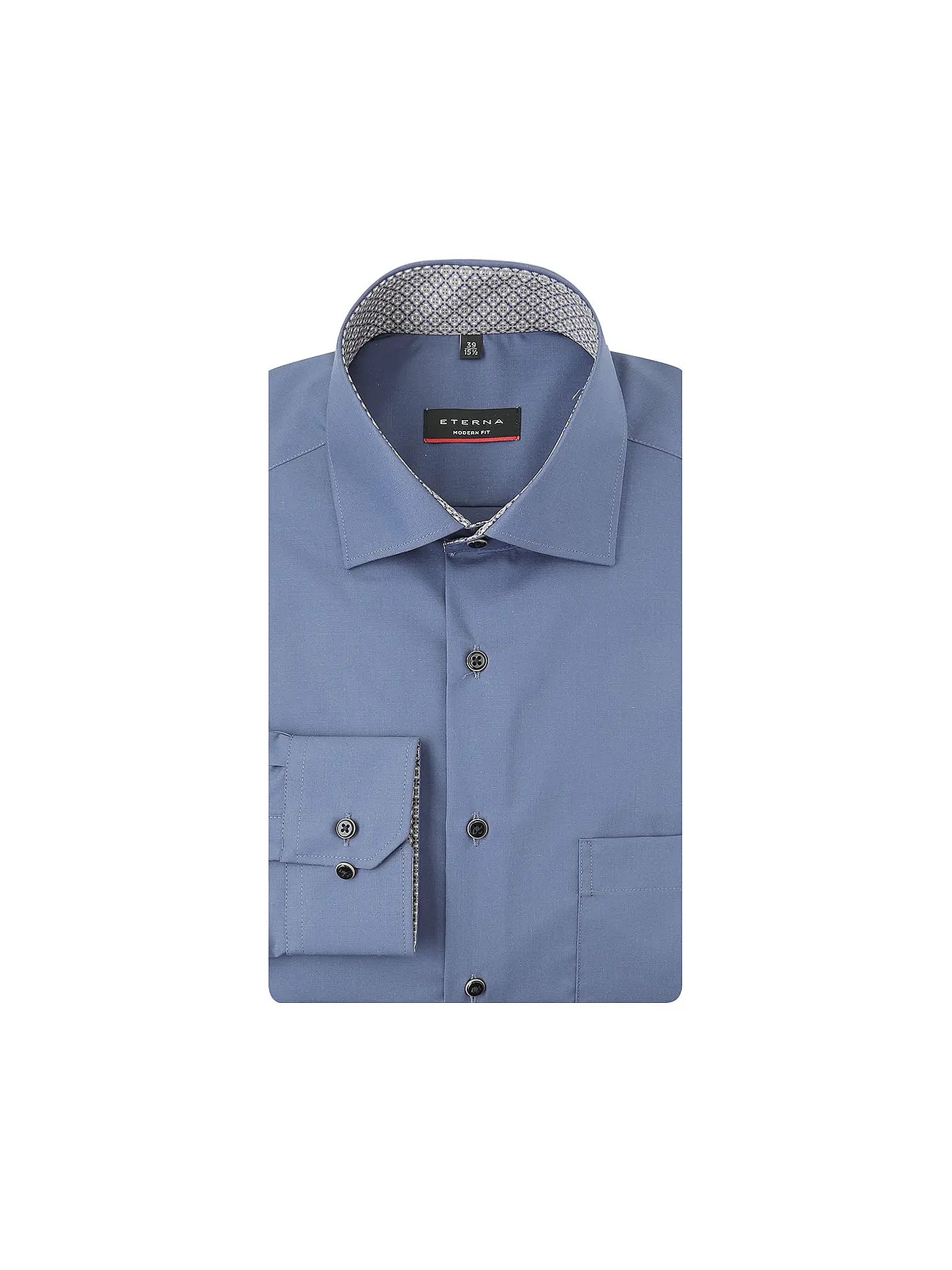 ETERNA | Hemd Modern Fit | blau